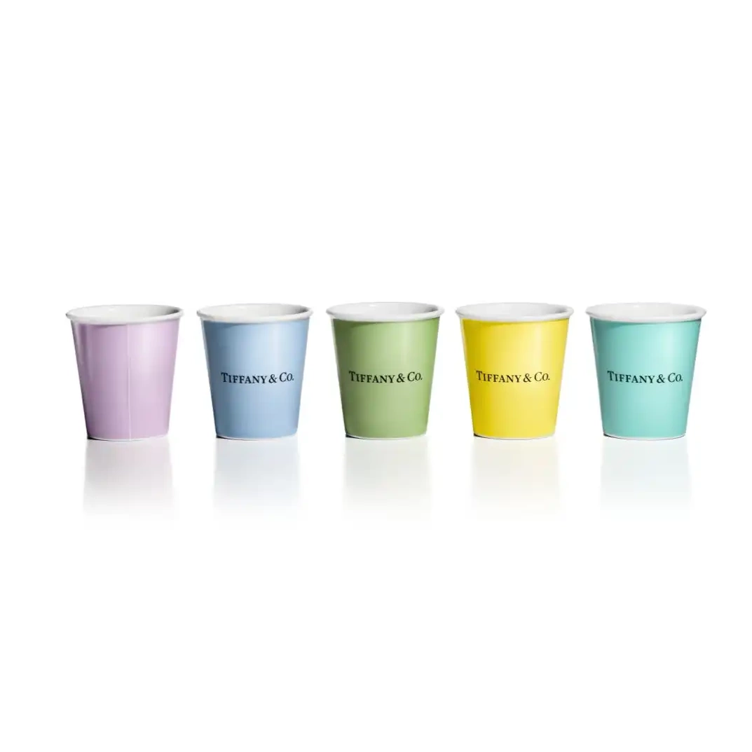 TIFFANY COFFEE SET CUP 0616